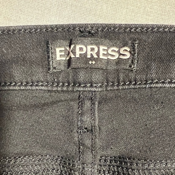 Express Midnight Black Jeans - Picture 4 of 7